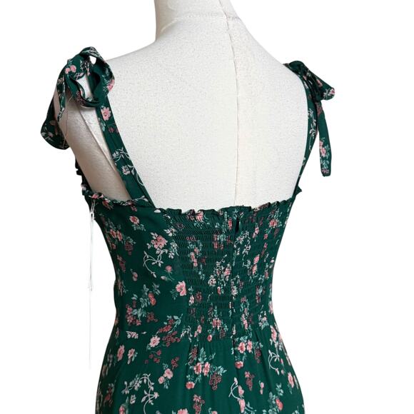 Reformation NEW Nikita Midi Dress Emilia Floral Print Size 4 100% Viscose Lined - Picture 10 of 16